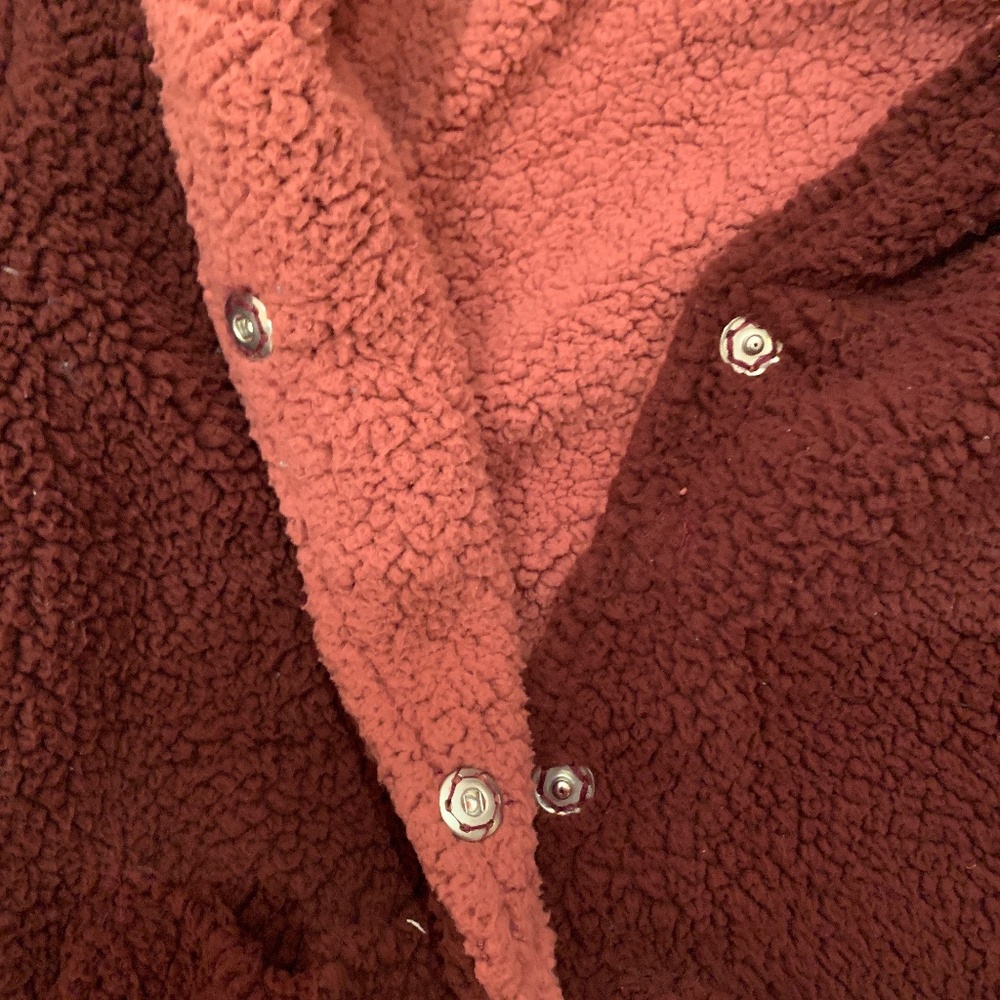 Fuzzy Reversible Sweater - Picture 2 of 2